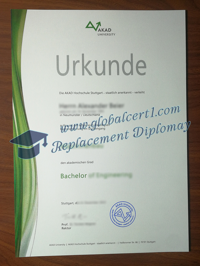 AKAD University degree