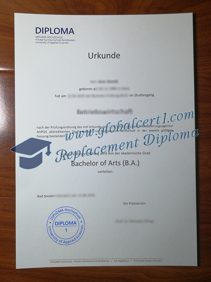 DIPLOMA Hochschule degree