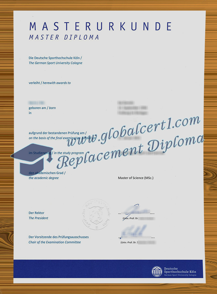 Deutsche Sporthochschule Köln degree