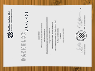 Fachhochschule Kiel diploma