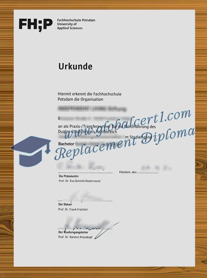 Fachhochschule Potsdam degree