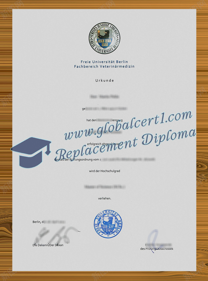Freie Universität Berlin degree