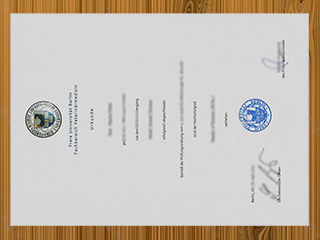 Freie Universität Berlin diploma