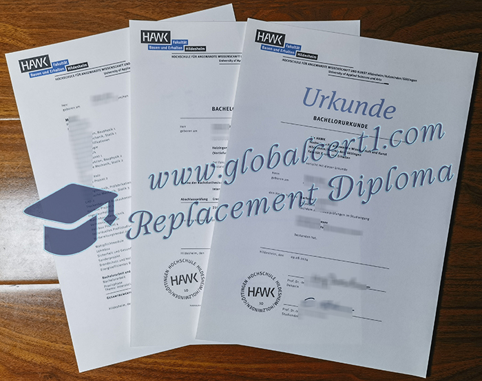 HAWK University of Applied Sciences and Arts degree and transcript