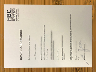 Hochschule Biberach diploma