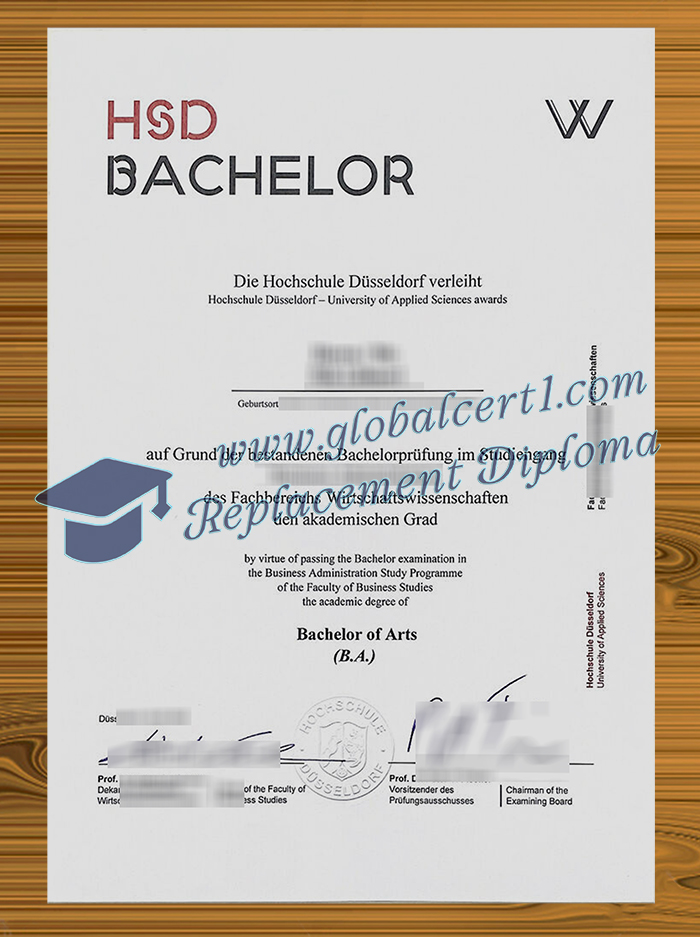 Hochschule Düsseldorf degree