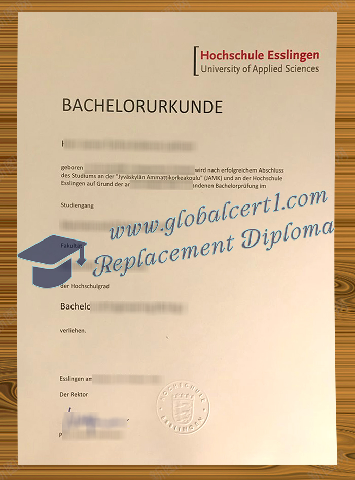 Hochschule Esslingen degree