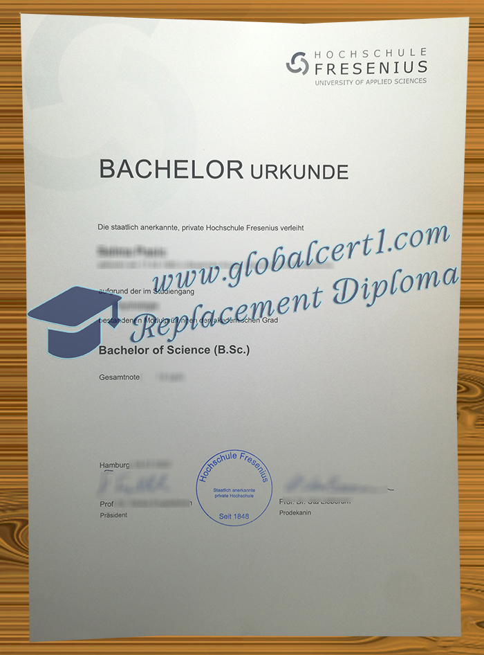 Hochschule Fresenius degree