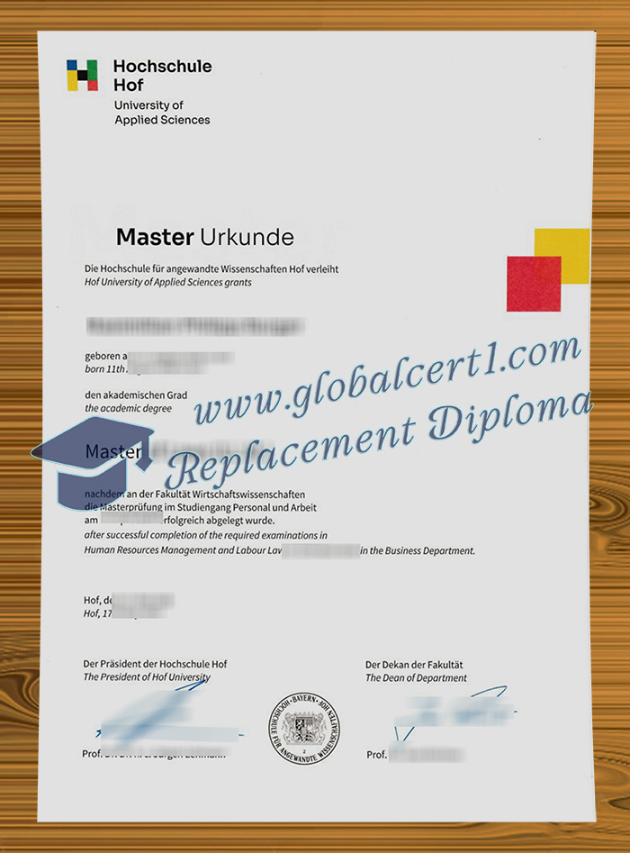 Hochschule Hof degree