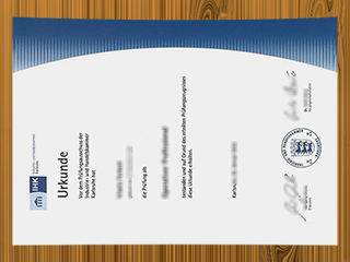 IHK Karlsruhe zeugnis