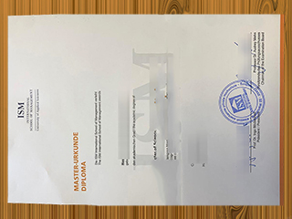 International School of Management diploma