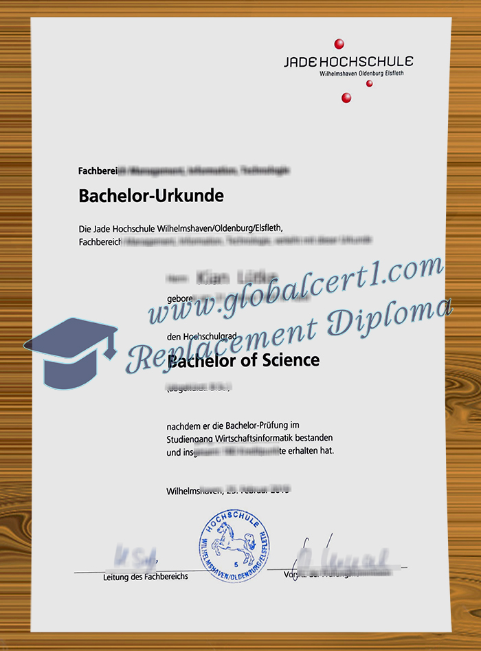 Jade Hochschule degree