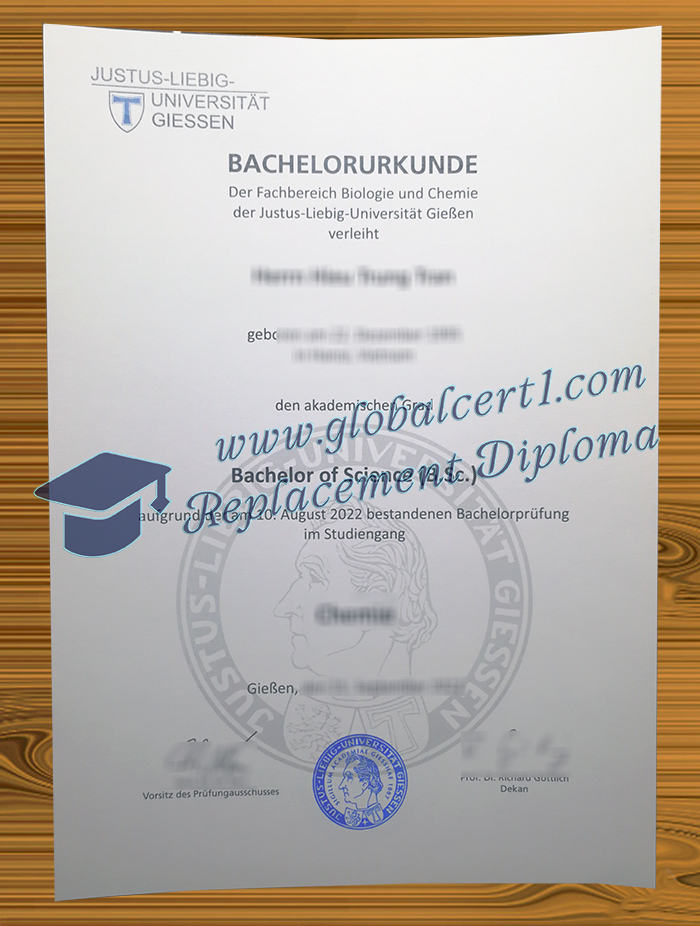 Justus-Liebig-Universität Gießen degree