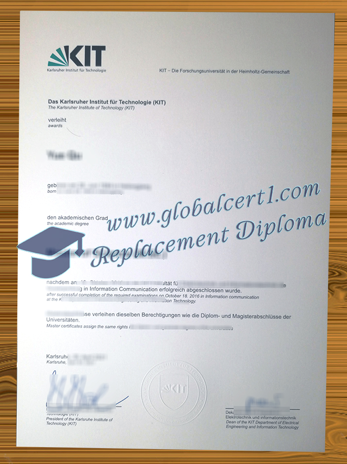 Karlsruher Institut für Technologie degree
