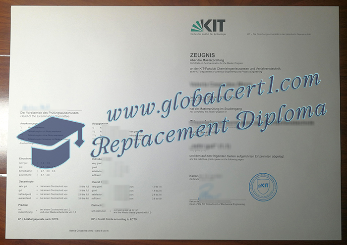 Karlsruher Institut für Technologie transcript