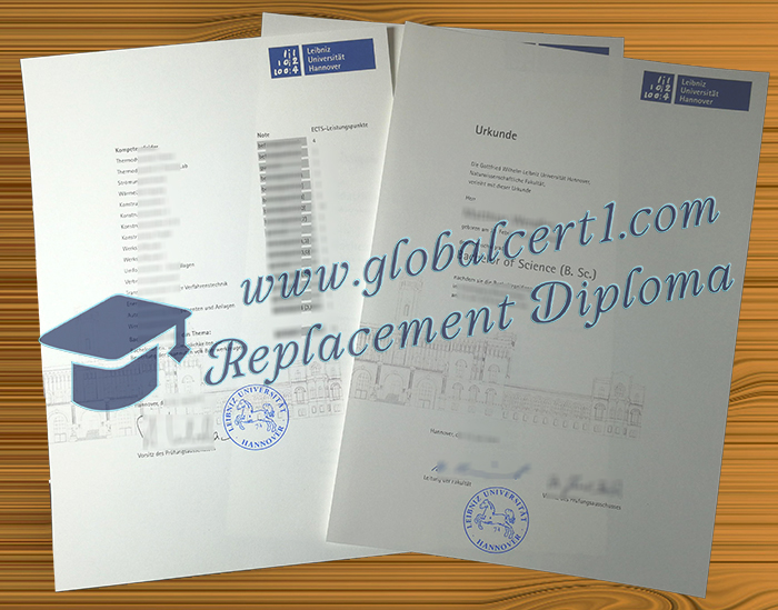 Leibniz Universität Hannover urkunde und zeugnis