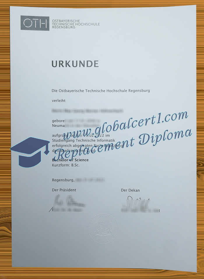 OTH Regensburg degree