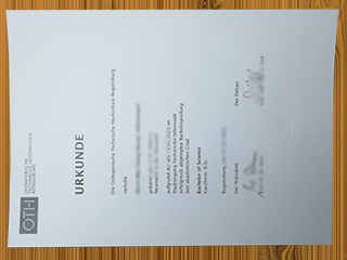 OTH Regensburg diploma