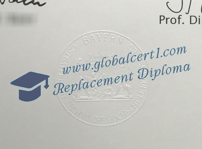 OTH Regensburg stamp