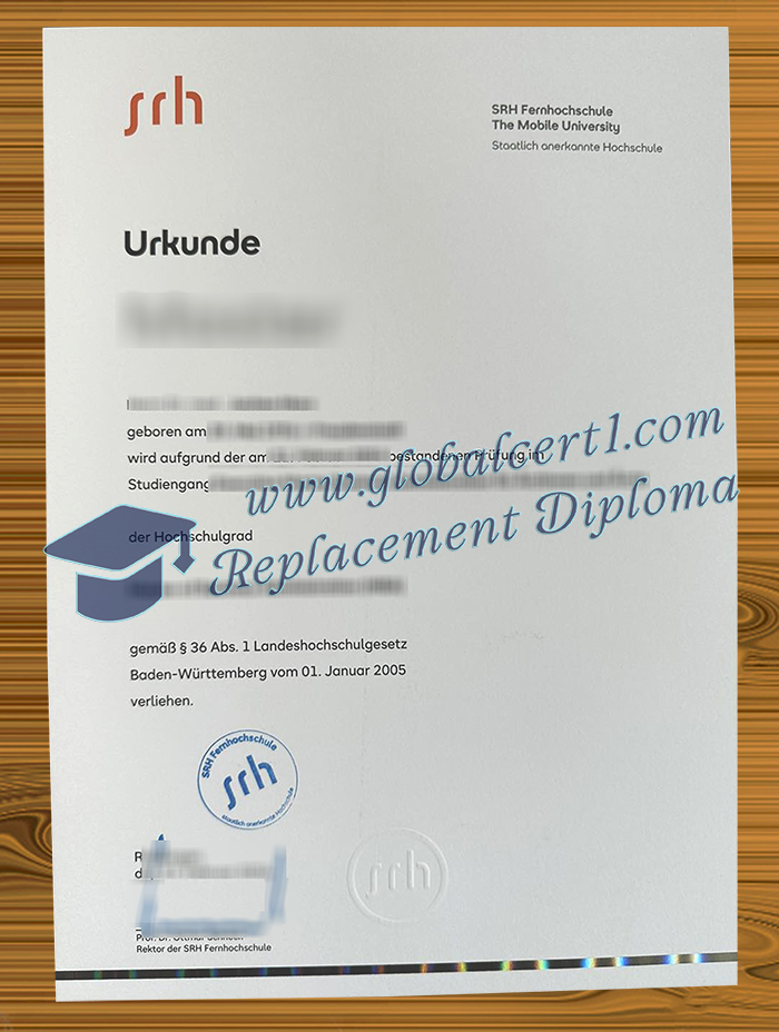 SRH Hochschule Heidelberg degree