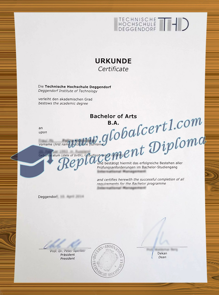 Technische Hochschule Deggendorf degree