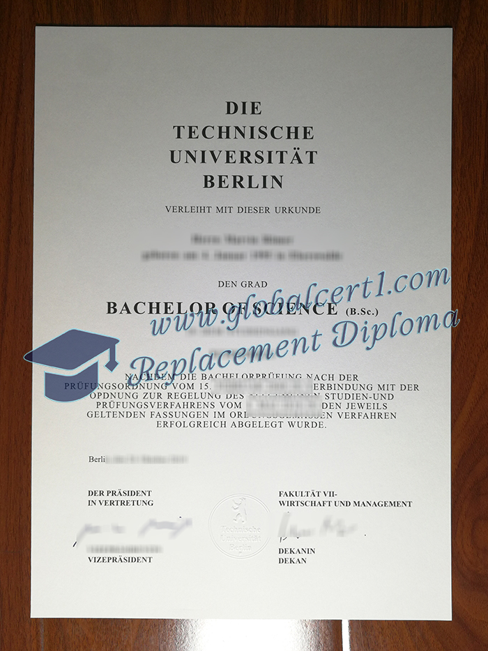 Technische Universität Berlin degree