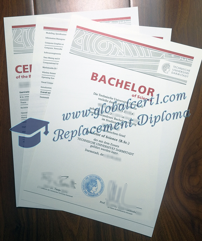 TU Darmstadt urkunde und zeugnis