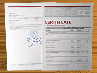 Technische Universität Darmstadt zeugnis