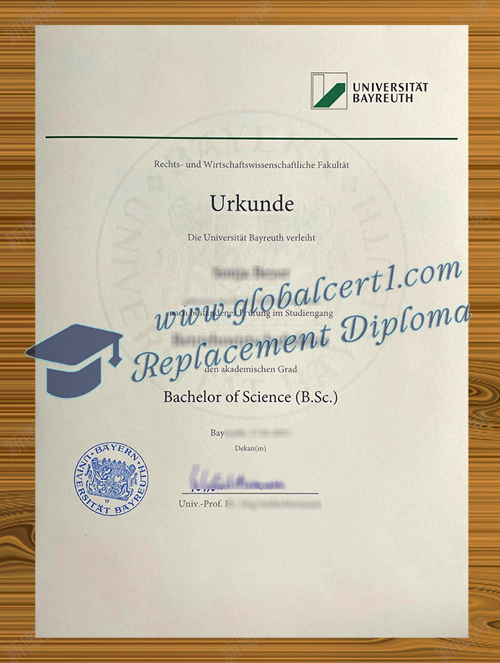 Universität Bayreuth degree