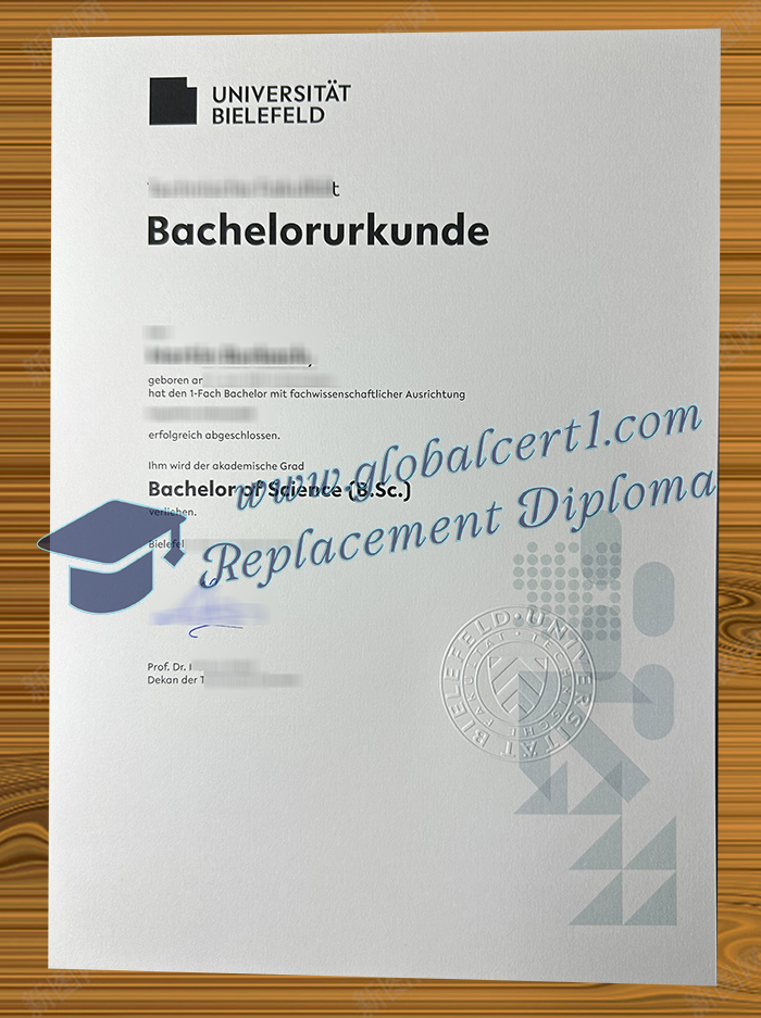Universität Bielefeld degree