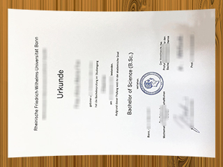 Universität Bonn diploma