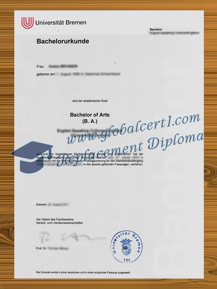 Universität Bremen degree