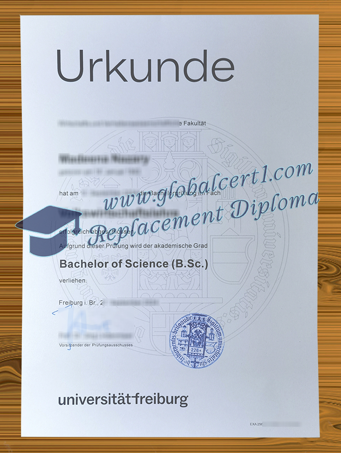 Universität Freiburg degree