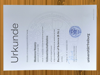 Universität Freiburg diploma