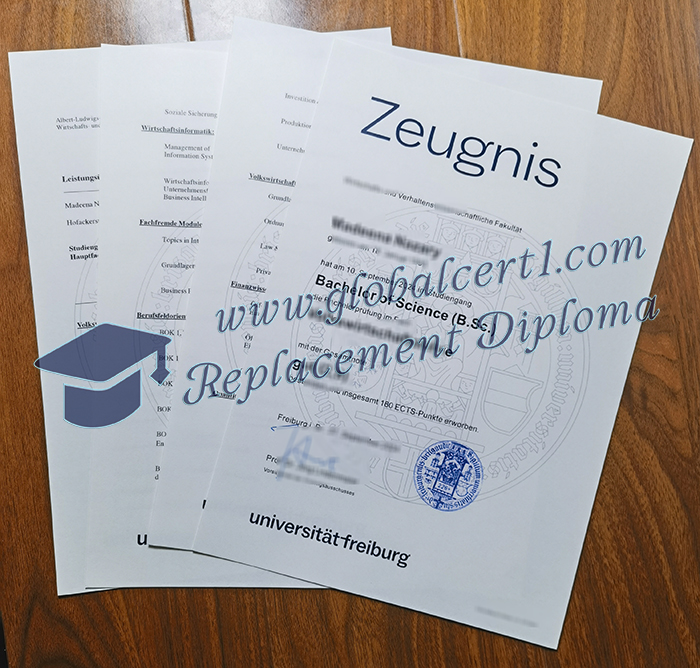 Universität Freiburg transcript