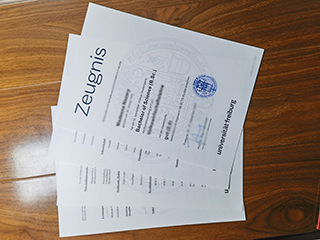 Universität Freiburg zeugnis