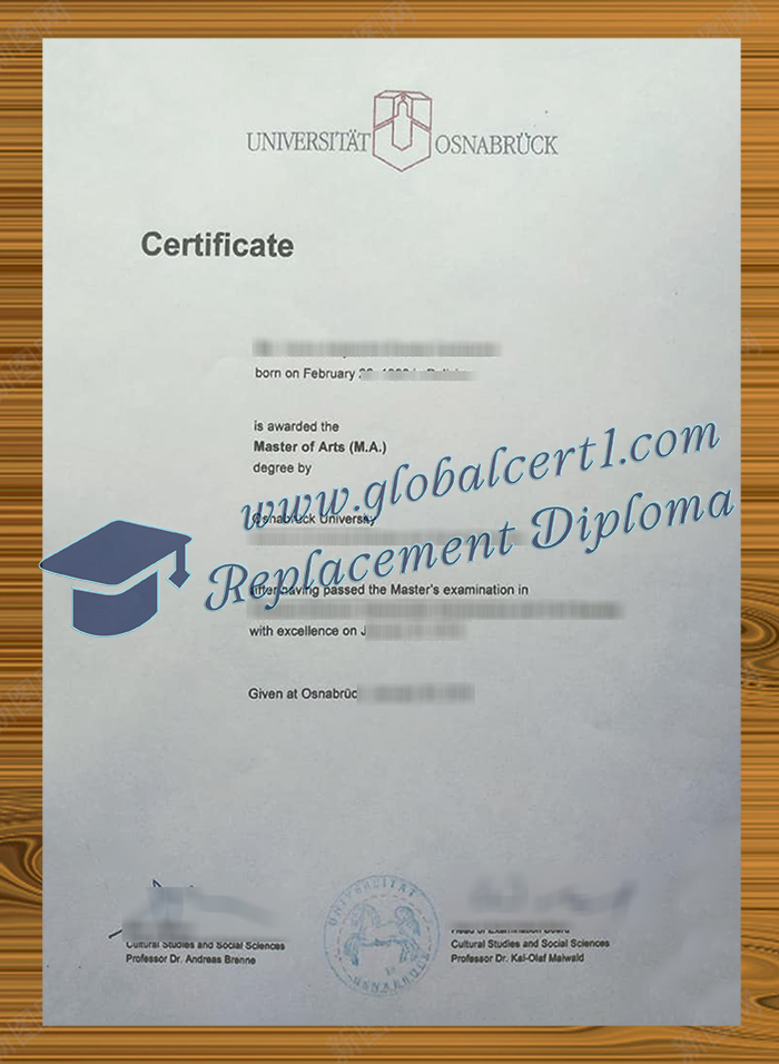 Universität Osnabrück degree