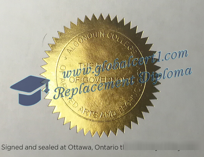 Algonquin College seal