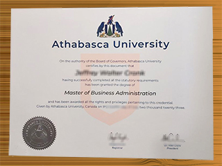 Athabasca University diploma
