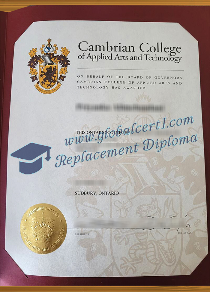 Cambrian College degree
