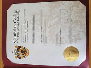Cambrian College diploma