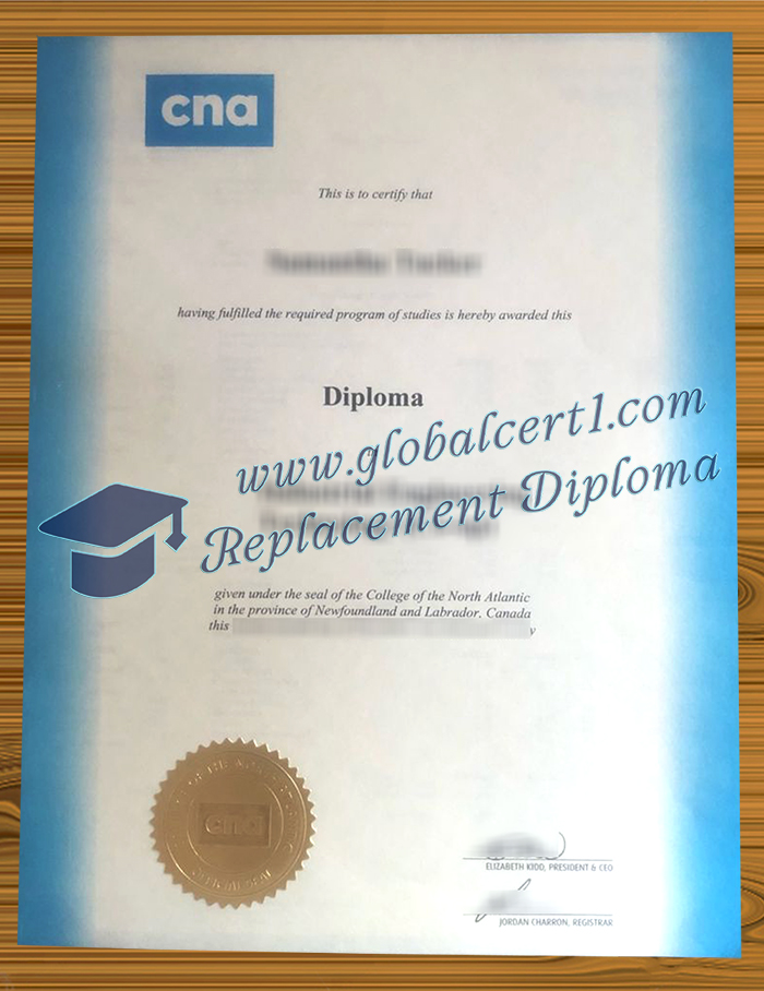 College of the North Atlantic diploma