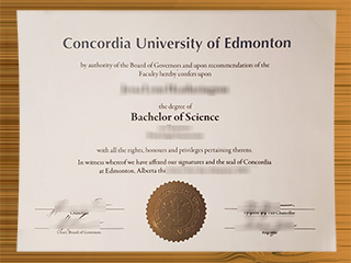 Concordia University of Edmonton diploma