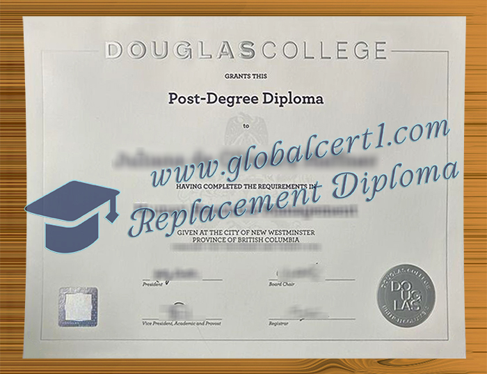 Douglas College diploma