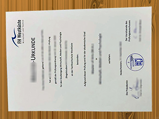 FH Westküste diploma
