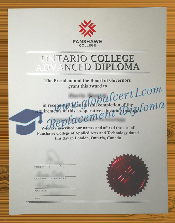Fanshawe College diploma