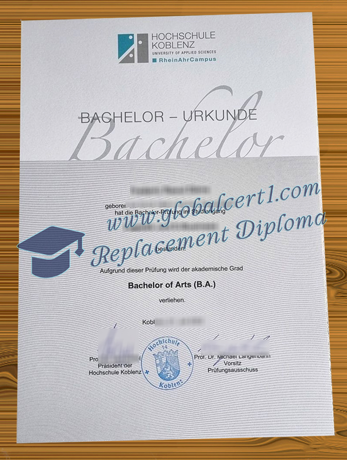 Hochschule Koblenz degree