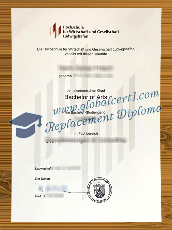 Hochschule Ludwigshafen urkunde