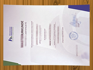 Hochschule Nordhausen diploma