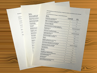 Hochschule Rhein-Waal zeugnis